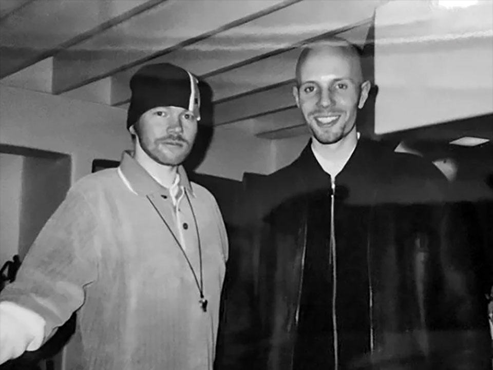 Axl Rose and Billy Howerdel