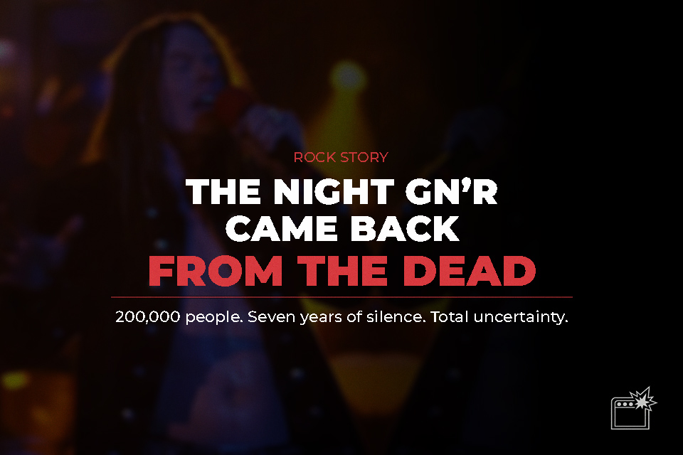 The story of Guns N' Roses' epic 2001 comeback show at Rock In Rio 3
