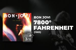 album review bon jovi 7800 fahrenheit 1985 header and album art and band photo Bon Jovi – Slippery When Wet (1986) Review